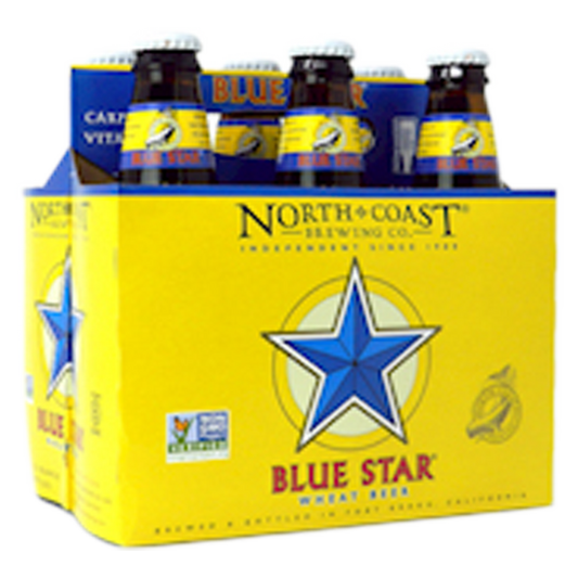 North Coast Brewing Blue Star Wheat 6pk 12oz Btl