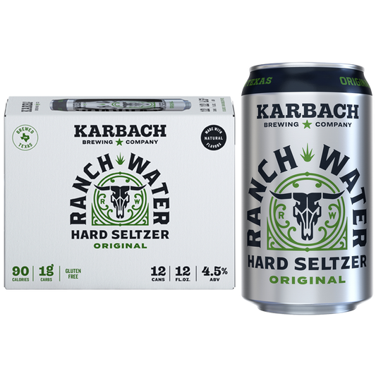 Karbach Brewing Ranch Water Seltzer 12pk 12oz Can 4.5% ABV
