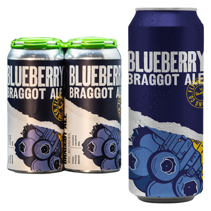 Flying Fish Blueberry Braggot Ale 4pk 16oz Cans 12% Abv