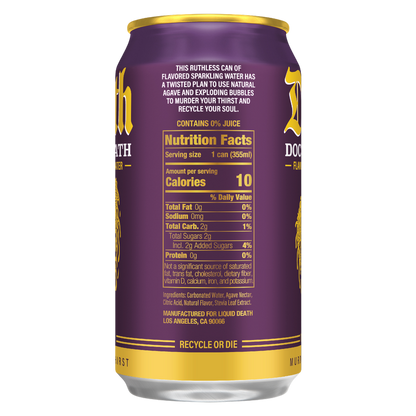 Liquid Death Dr. Death Sparkling Water 12pk 12oz Can