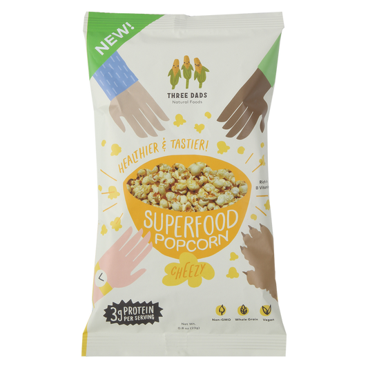 Three Dads Superfood Popcorn 0.8oz