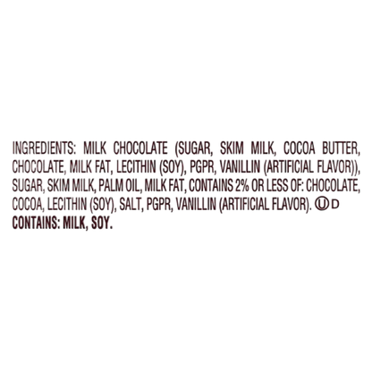 HERSHEY'S Milklicious Standard Bar, 1.4 oz