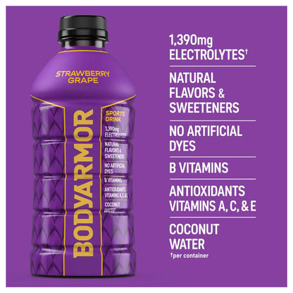 Bodyarmor Strawberry Grape 28oz Btl
