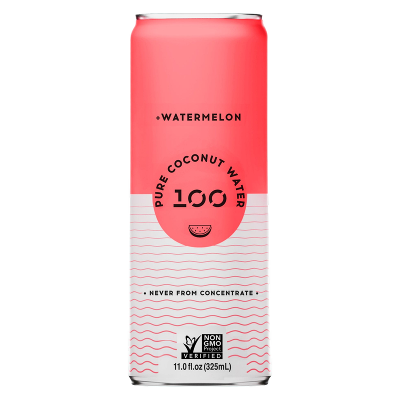 100 Coconuts Pure Watermelon 11oz Can