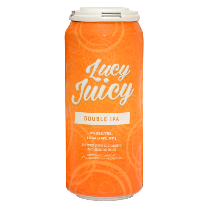 Solace Lucy Juicy DIPA 4pk 16oz Can 8.0% ABV