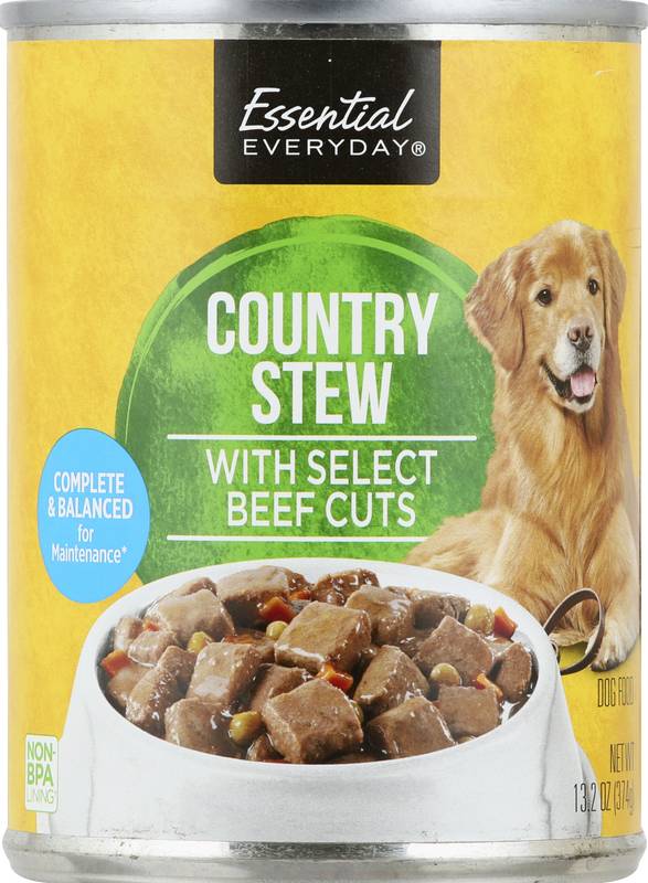 Essential Everyday Canned Country Stew Dog Food - 13.2oz