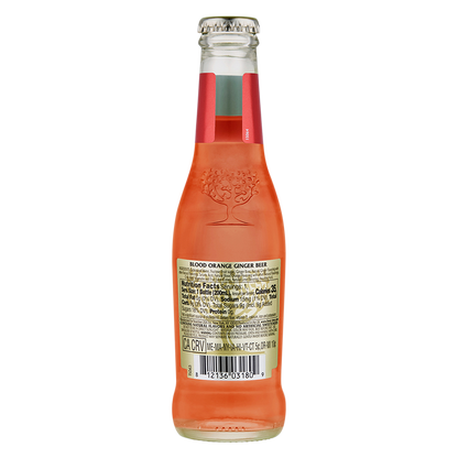 Fever-Tree Blood Orange Ginger Beer 4pk 200ml Glass Bottle