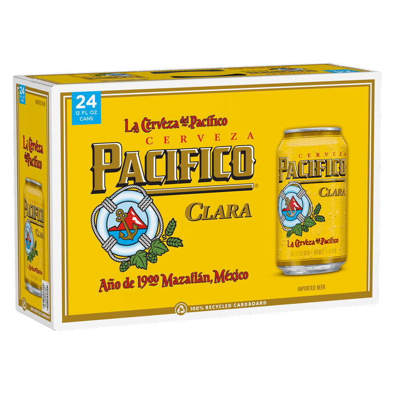 Pacifico Clara 24pk 12oz Cans