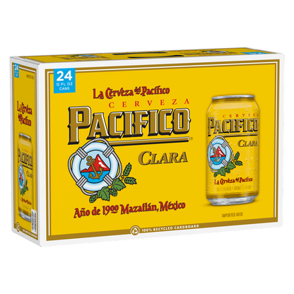 Pacifico Clara 24pk 12oz Cans