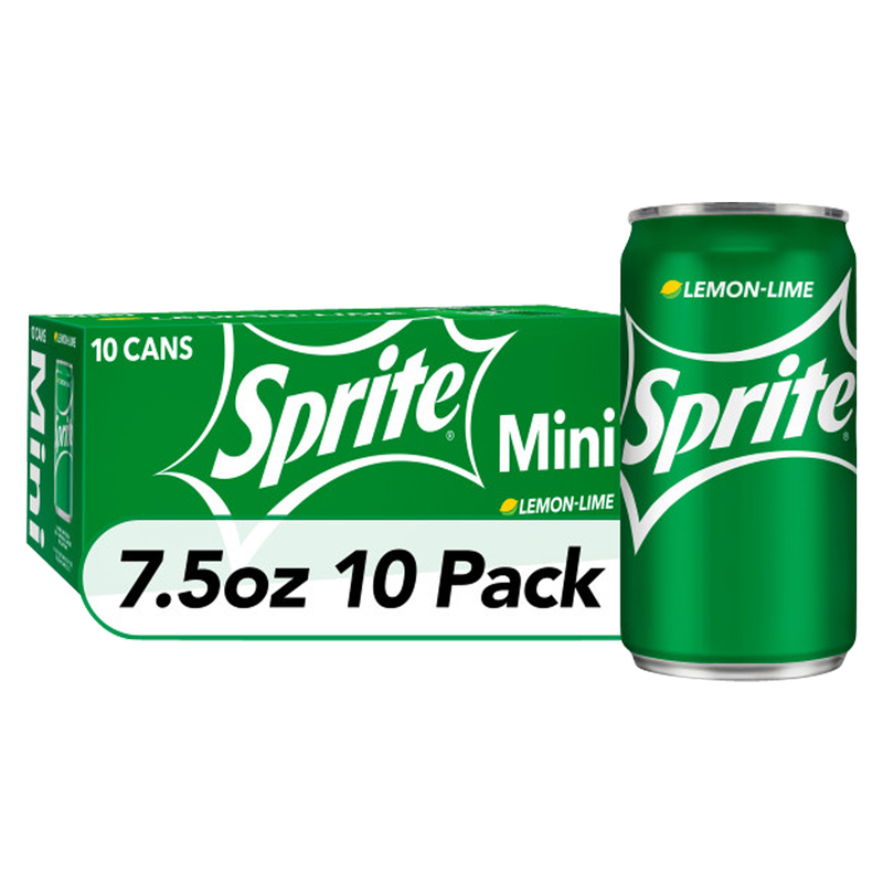 Sprite 10pk 7.5oz Mini Can