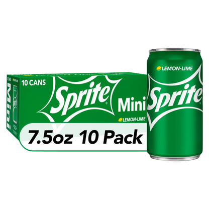 Sprite 10pk 7.5oz Mini Can