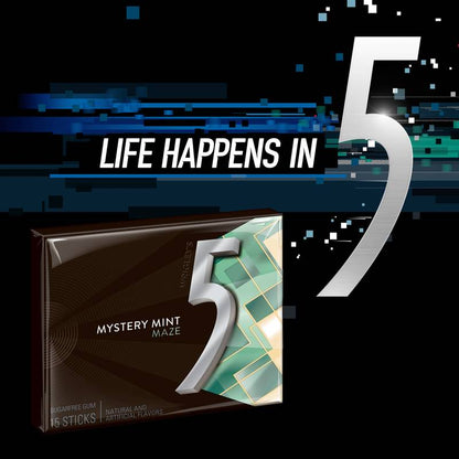 5 Gum Sweet Mint 15ct