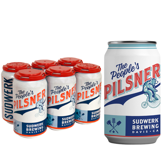 Sudwerk Peoples Pilsner 6pk 12oz Can 4.5% ABV