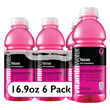 Vitaminwater Focus 6pk 16.9oz