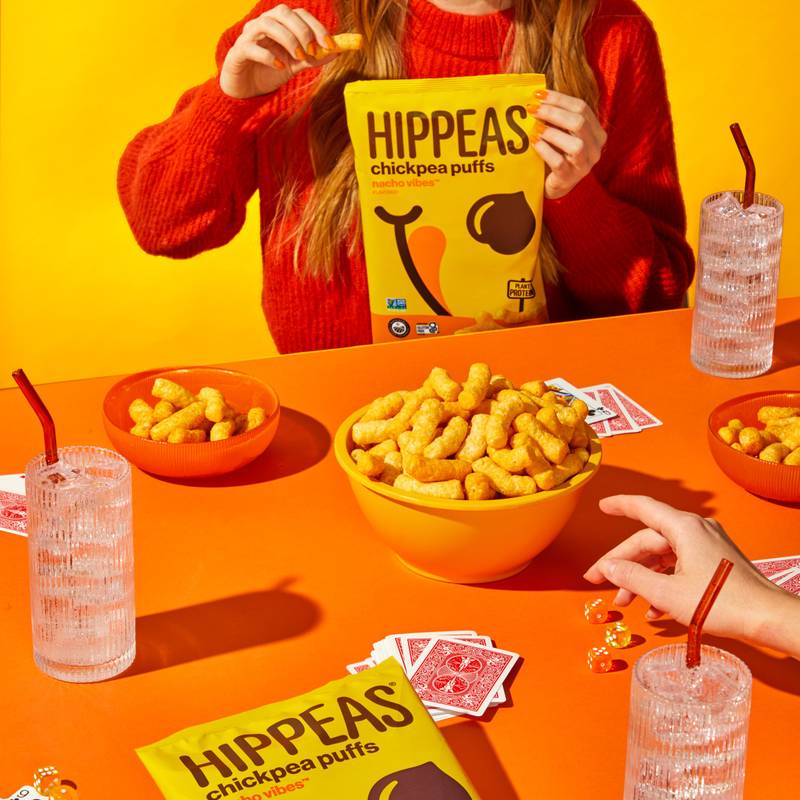 Hippeas Nacho Vibes Chickpea Puffs, 4oz