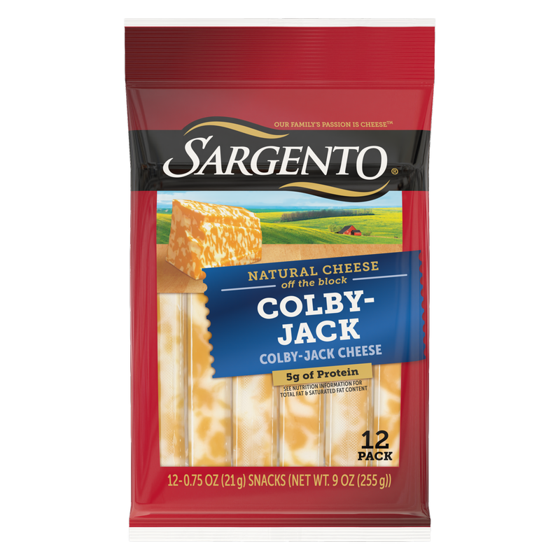 Sargento Colby-Jack Natural Cheese Snack Sticks - 12ct