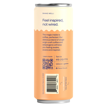 Taika Oat Milk Latte 8oz Can