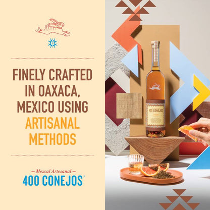 400 Conejos Añejo Mezcal 750ml (80 Proof)