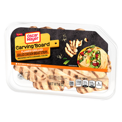 Oscar Mayer Grilled Chicken Breast Strips - 6oz