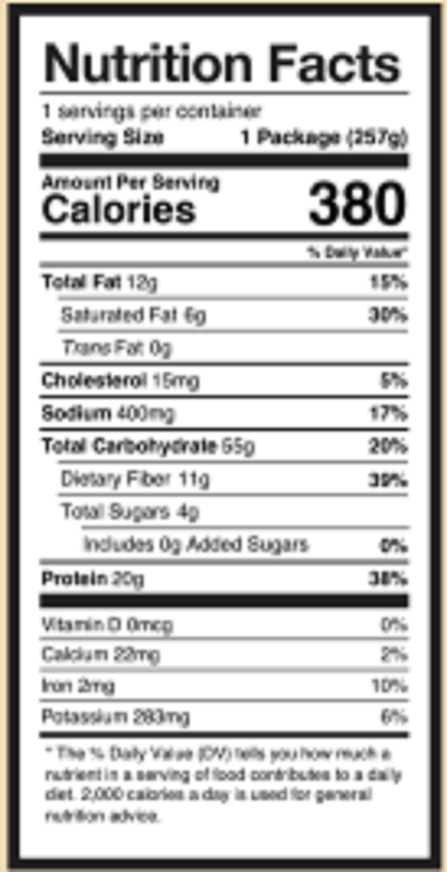 Crave New World Chipotle Macaroni & Cheese with Chicken Frozen Meal, 9oz.