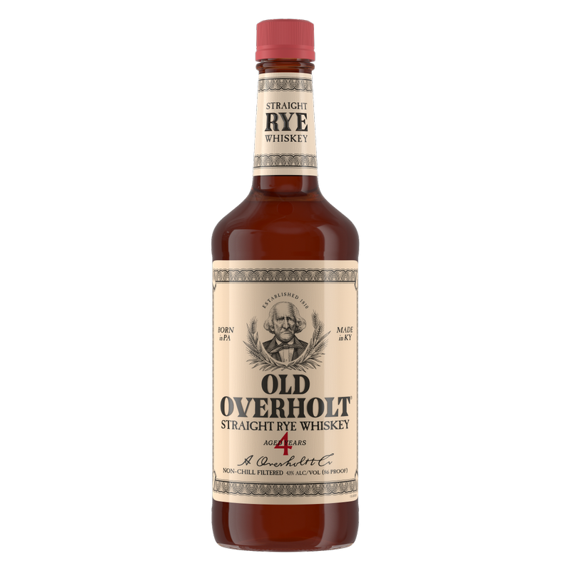 Old Overholt Straight Rye Whiskey 750ml (80 Proof)