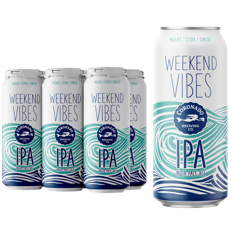 Coronado Weekend Vibes IPA 6pk 16oz Can 6.8% ABV