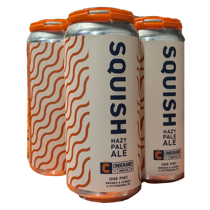 Cinderlands Squish Hazy Pale Ale 4pk 16oz Cans 5.5% ABV