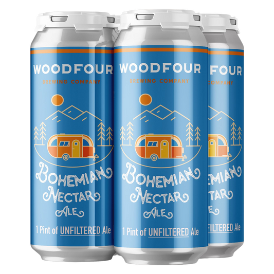 Woodfour Brewing Co. Bohemian Nectar Ale 4pk 16oz