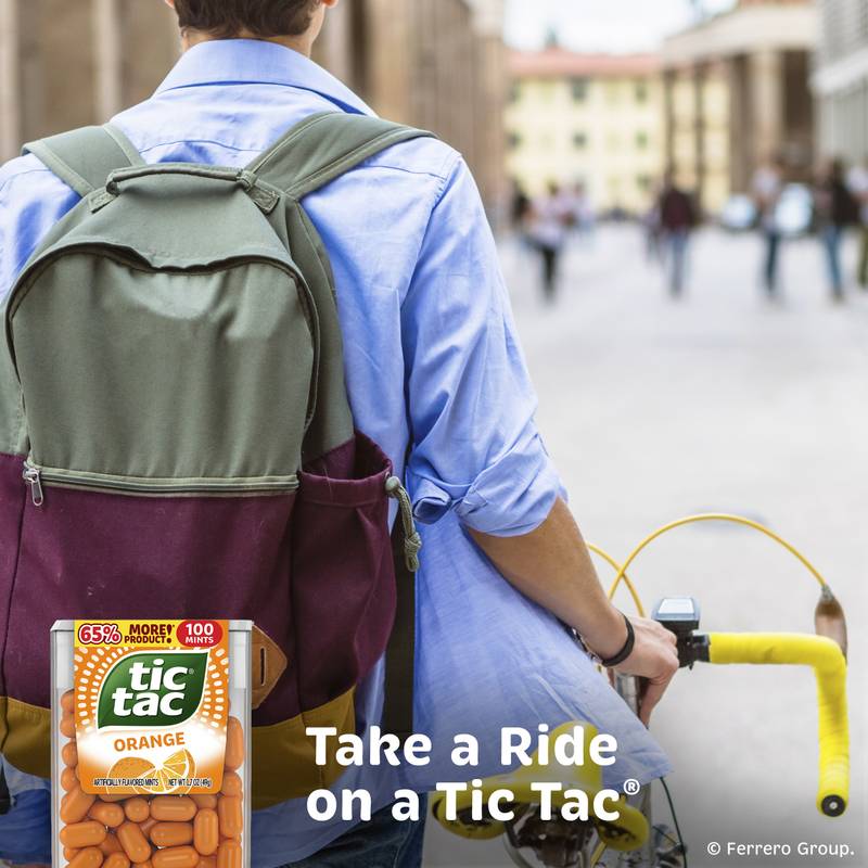 Tic Tac Orange Mints, On-The-Go Refreshment, 1.7 oz