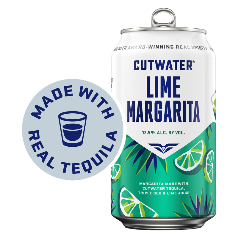 Cutwater Tequila Lime Margarita 4pk 12oz Cans 12.5% ABV