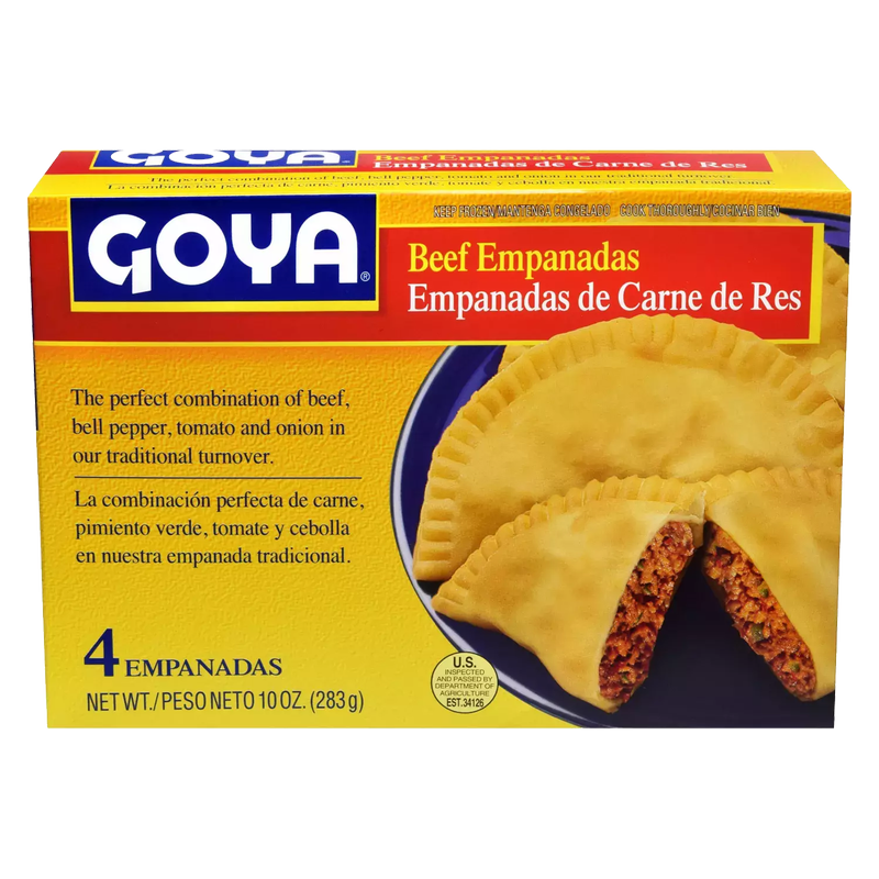 Goya Frozen Cheese Empanadas 4ct 10oz