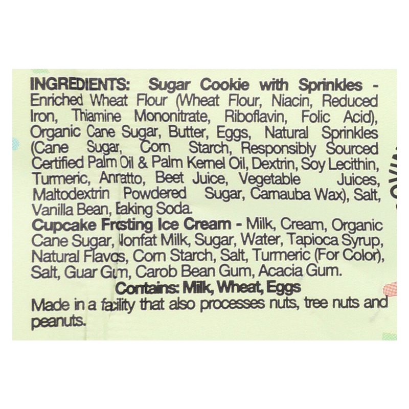 Coolhaus Birthday Cake Ice Cream Sandwich 5.8oz