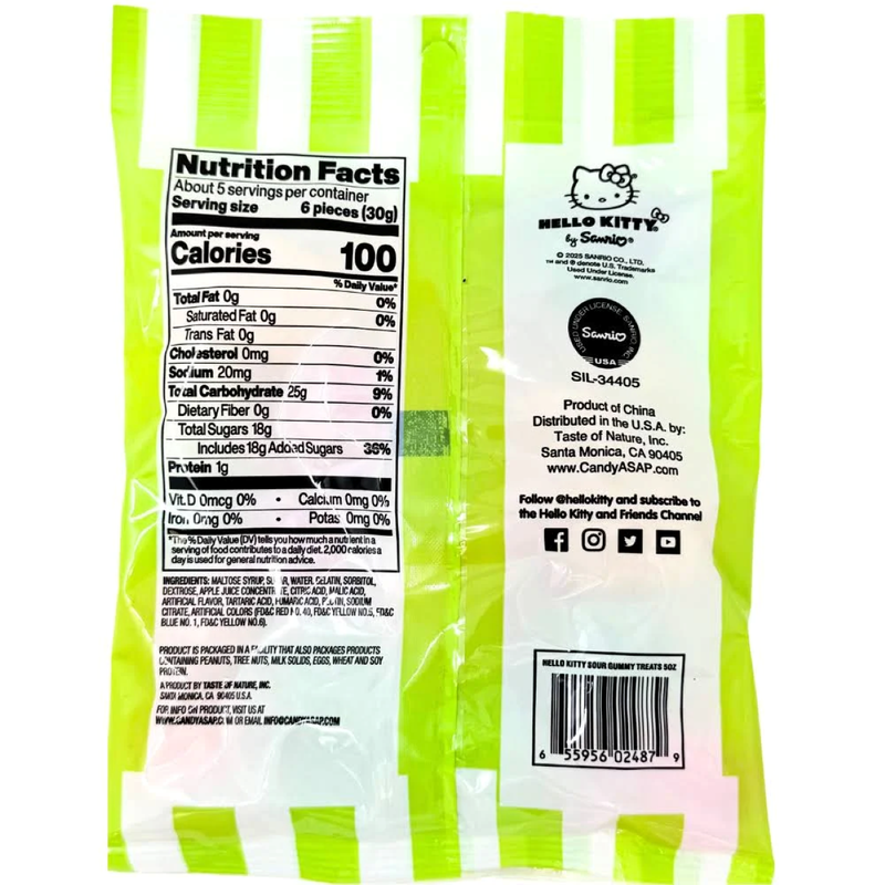 Hello Kitty ® Sour Gummi Treats, 5oz