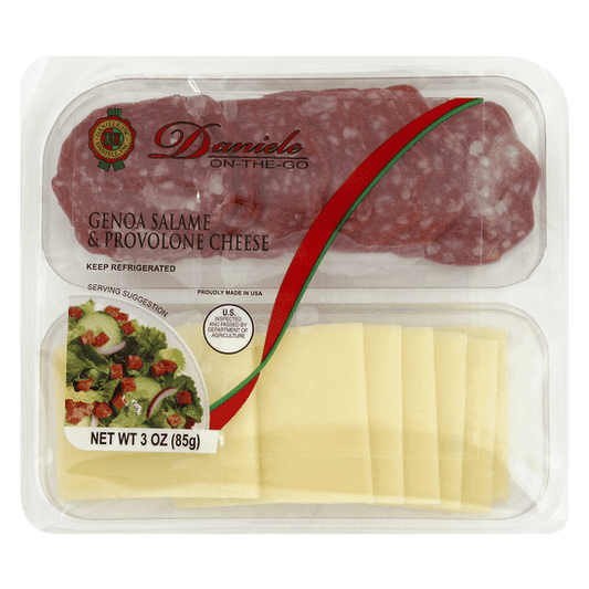 Daniele Genoa Salame & Provolone - 3oz