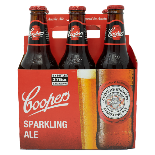 Coopers Sparkling Ale 6pk 12oz Btl