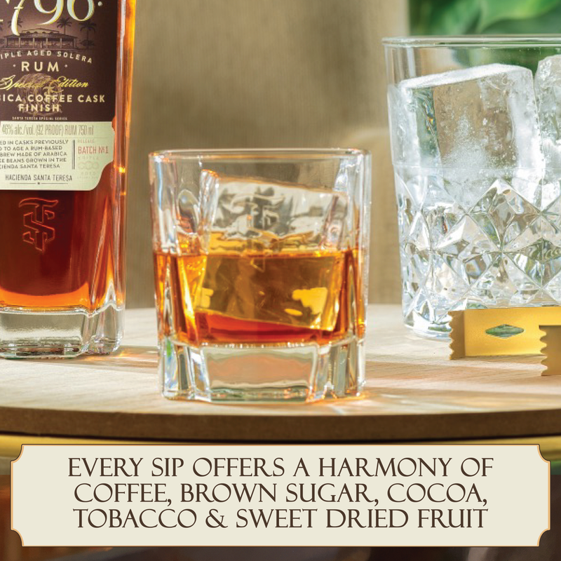 Santa Teresa 1796 Arabica Coffee Cask Finish 750ml Bottle