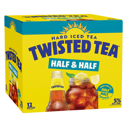 Twisted Tea Half & Half 12pk 12oz Btl 5.0% ABV