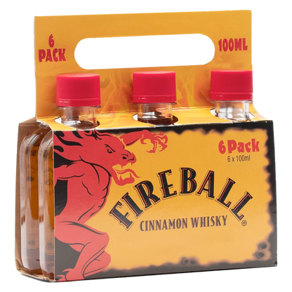Fireball Cinnamon 6pk 100ml (33 Proof)