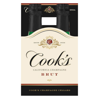 Cook's Brut 187ml 4pk