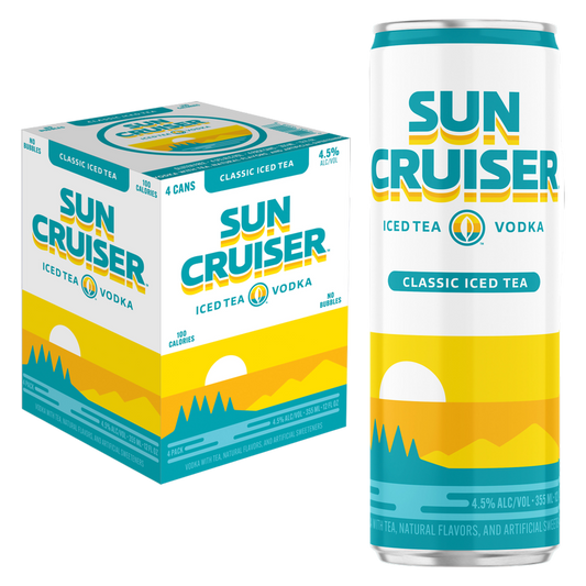 Sun Cruiser Iced Tea Vodka 4pk 12oz Can 4.5% ABV