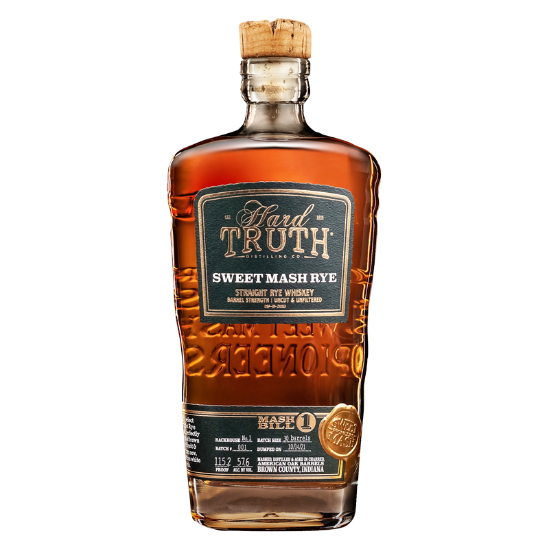 Hard Truth Sweet Mash Rye 750ml (115.2 Proof)