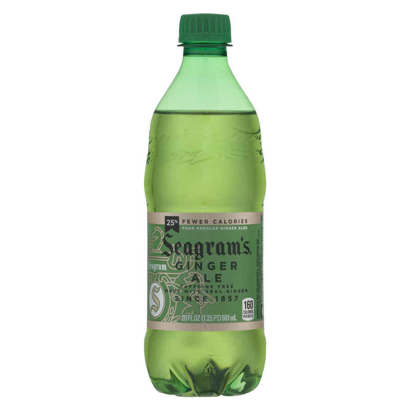 Seagram's Ginger Ale Soda 20oz Btl