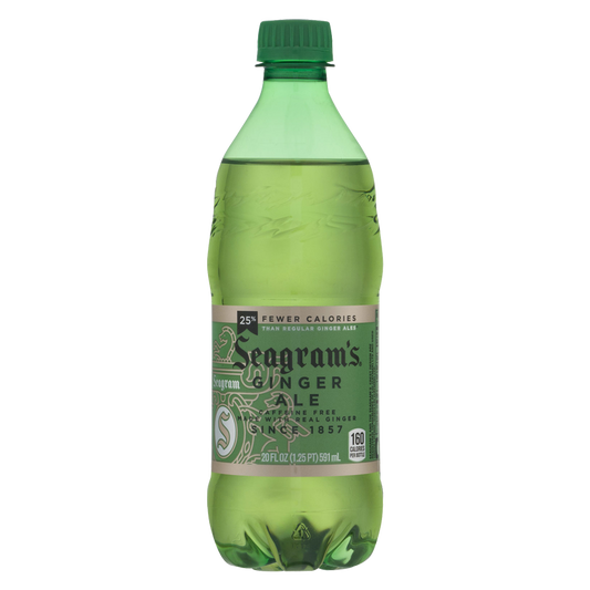 Seagram's Ginger Ale Soda 20oz Btl