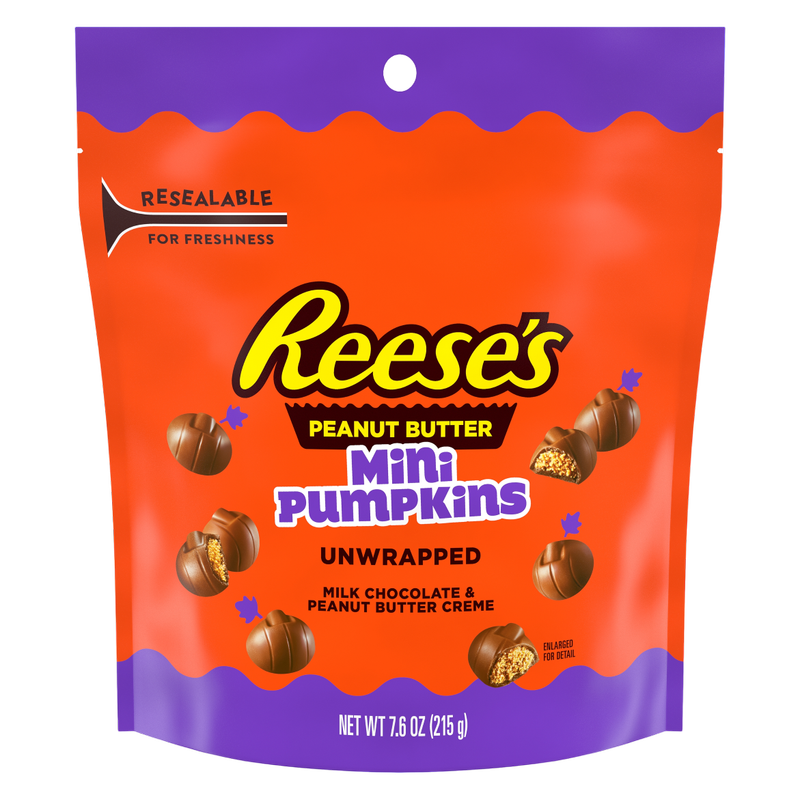 Reese's Mini Peanut Butter Pumpkins, 7.6oz