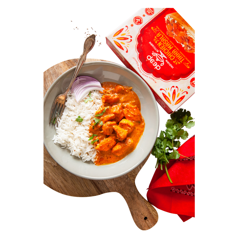 Deep Indian Kitchen Chicken Tikka Masala with Rice 9oz