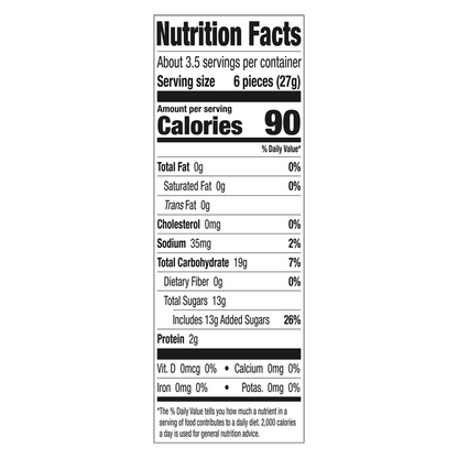 Fruit Stripe Gummy Candy 3.25oz