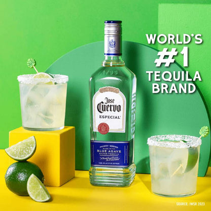 Jose Cuervo Especial Silver Tequila 750ml (80 Proof)