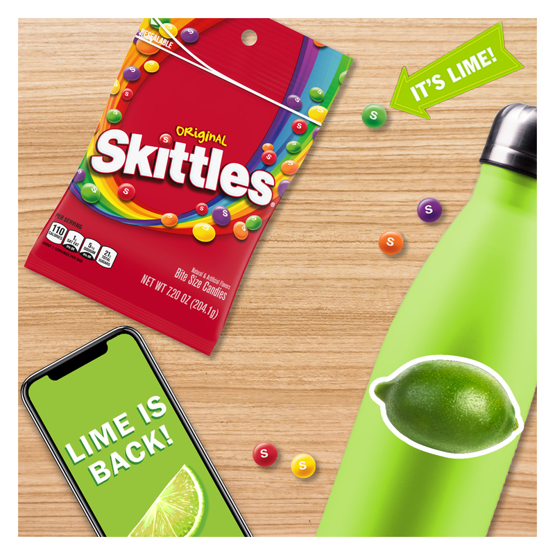SKITTLES Original Chewy Candy, 7.2 oz Bag