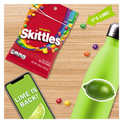 SKITTLES Original Chewy Candy, 7.2 oz Bag
