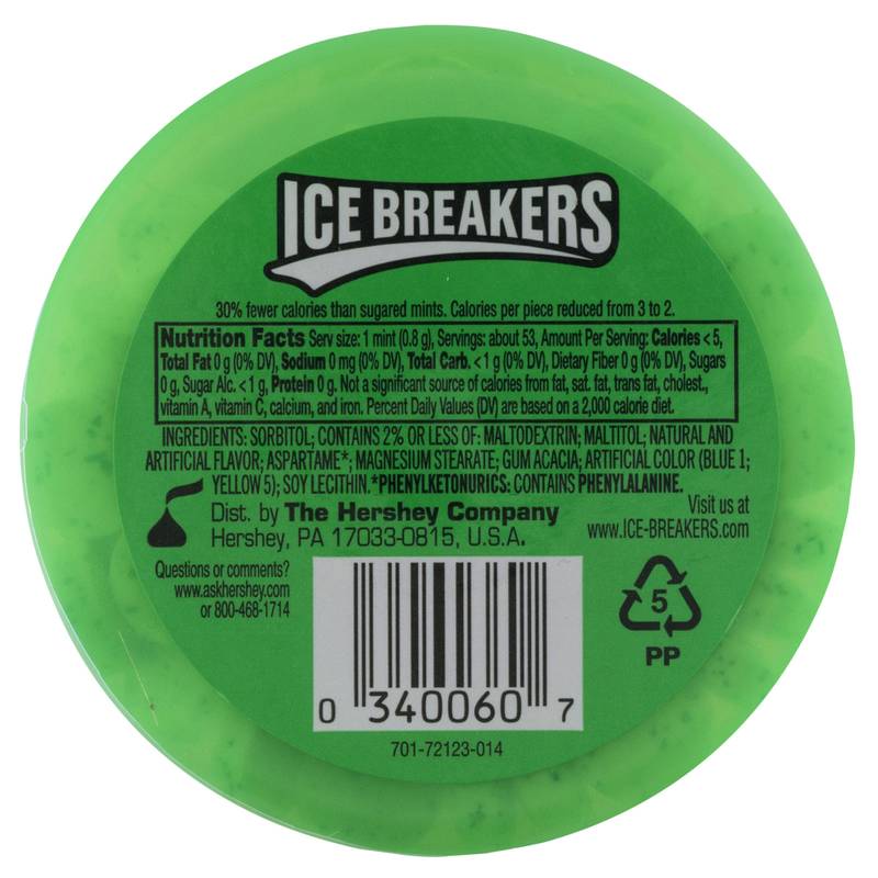 Ice Breakers Mints Spearmint 1.5oz
